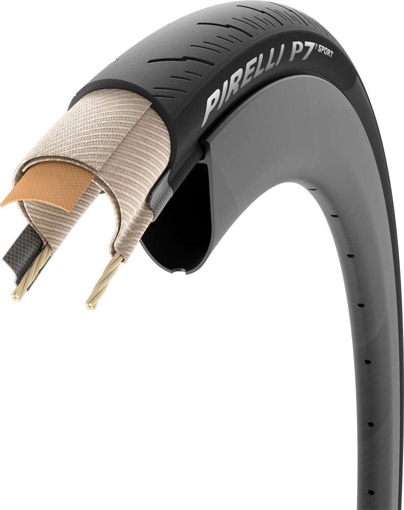 Pirelli 24-622 P7 Sport Techbelt Pro schwarz klappbar 4021700