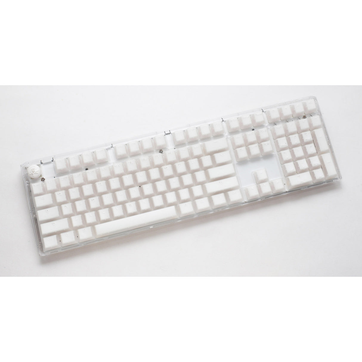 Ducky One 3 Aura White, keyboard (white, US layout, Cherry MX Speed Silver, ABS double shot, hot-swap)