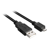 Sharkoon USB-A 2.0 > kábel micro USB-B (čierny, 1,5 metra)