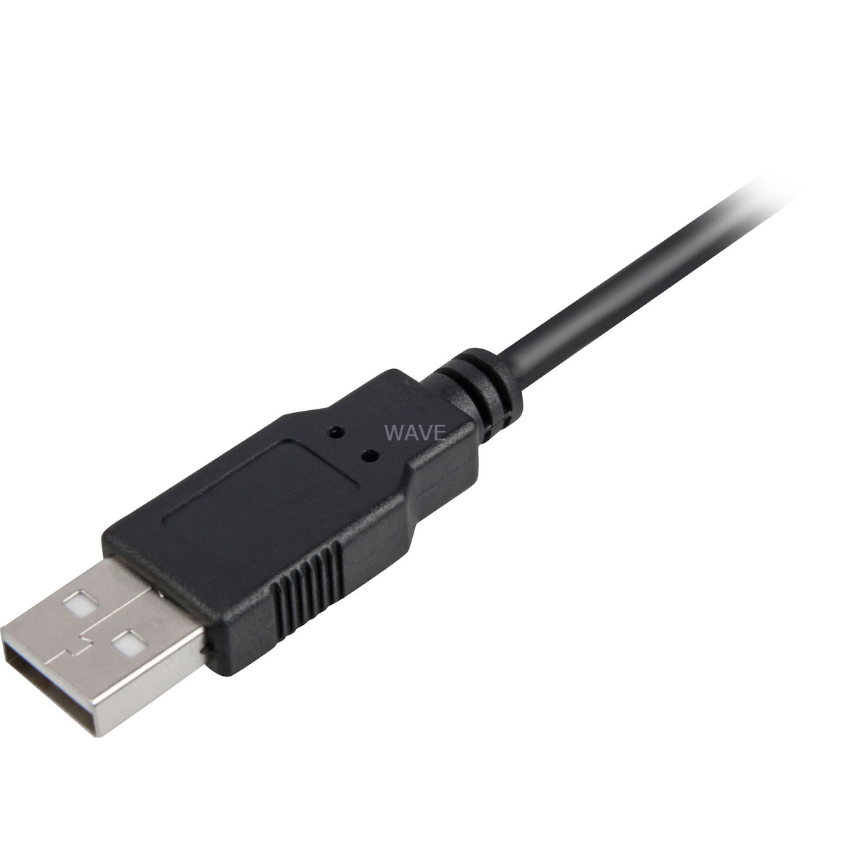 Cábla síneadh Sharkoon USB 2.0 (dubh, 2 mhéadar, sciath dúbailte)