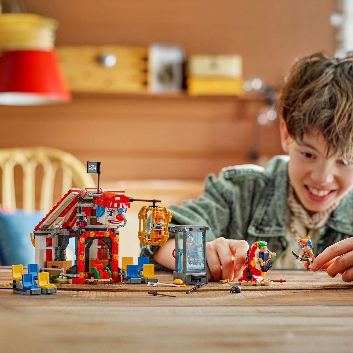 Lego one piece 75637 circustent van buggy de clown