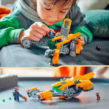 Lego Super Helden 76254 de Puppelchen Rakéit Schëff