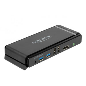 Decking Displayp 1.4 kvm Schalter, 8k 60hz, USB 3.2 Gen 1