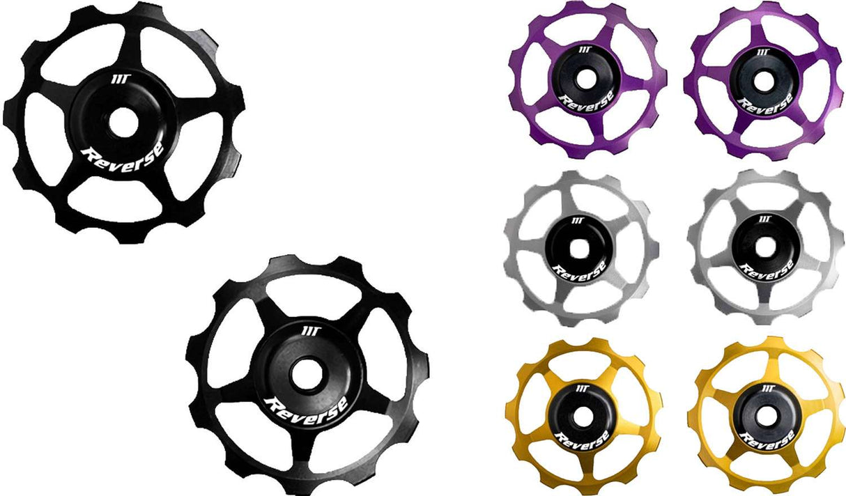 Reverse components colab aluminium pulley set