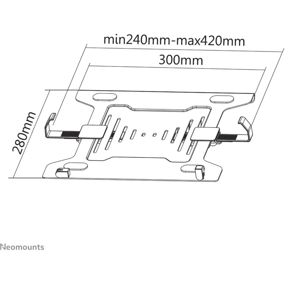 Neomounts Notebook-V200 bærbar smartphone indehaver