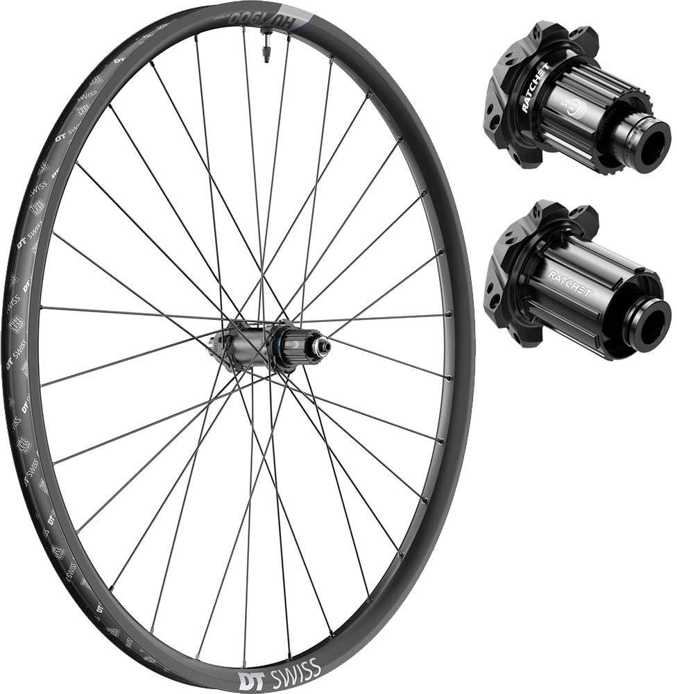 Dt swiss hu 1900 spline® 29 30mm cl rear wheel