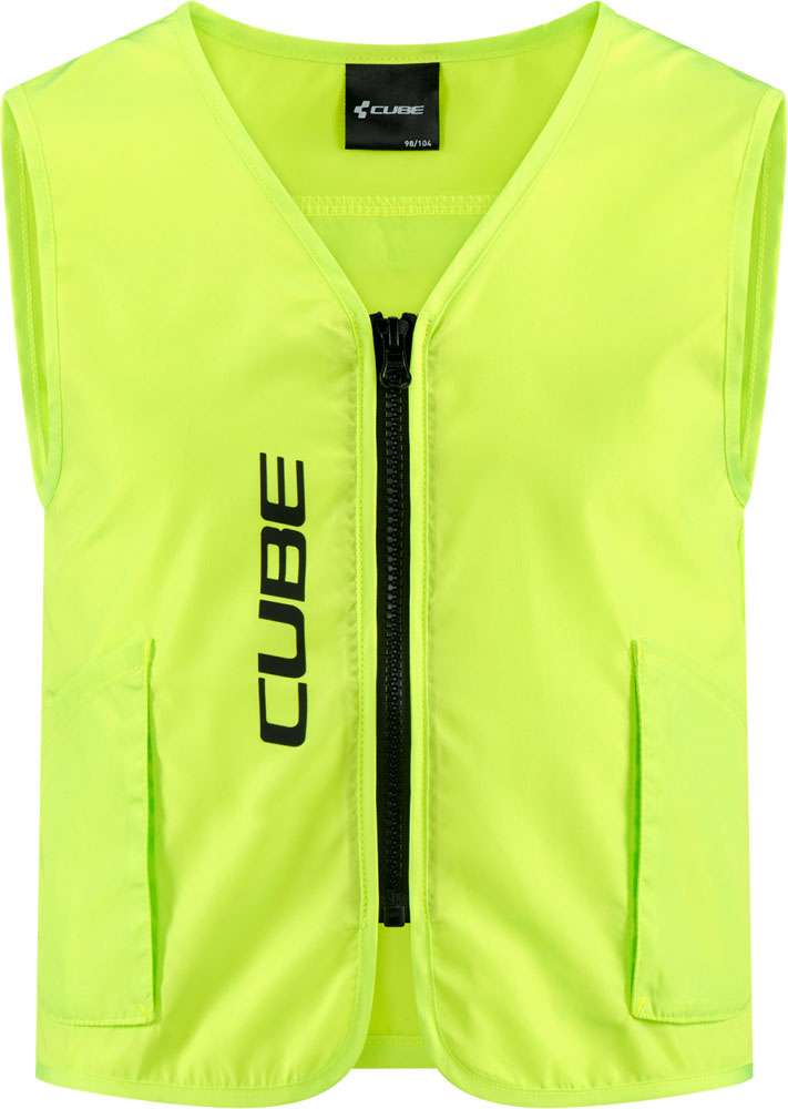 Cube safety rookie cmpt - kids high visibility vest