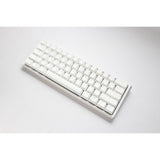 Ducky One 3 Classic Pure White Mini, keyboard (white, US layout, Cherry MX Red, RGB LED, double-shot PBT, hot-swappable, Quack Mechanics, 60%)