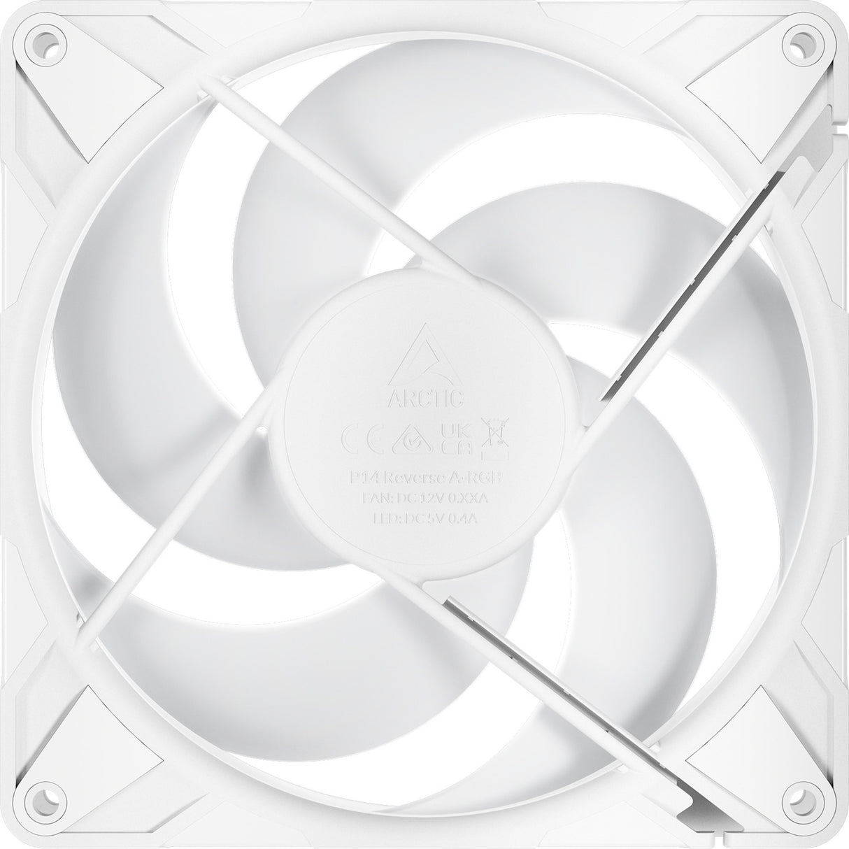 Arctic P14 Pro Reverse A-RGB Case Fan (White, 140 x 140 x 30 mm, PWM)