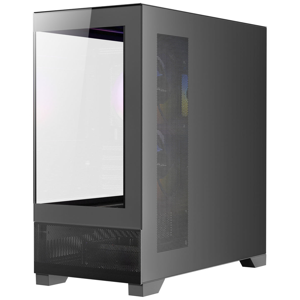 Antec CX500M RGB Mini Tower Case (Black | 3x USB-A | Tempered Glass)