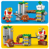 Lego super mario 72040 krastača šef kampa