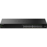 Netgear GS324TPv2 Switch (black, 190W PoE budget)