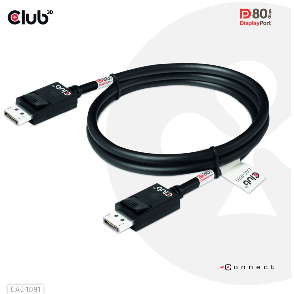 Club 3D Displayport 2.1 Obousměrný VESA DP80 Certified