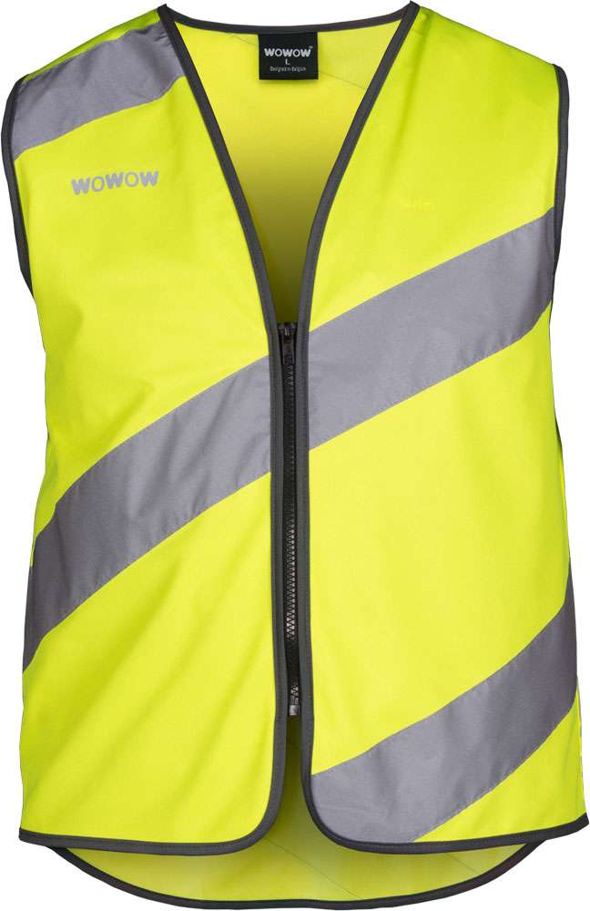 Wowow reflective safety vest roadie reflex vest roadie m yellow