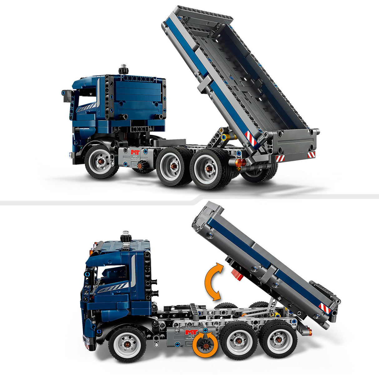 Camion Lego Technic 42203 con funzione di ribaltamento