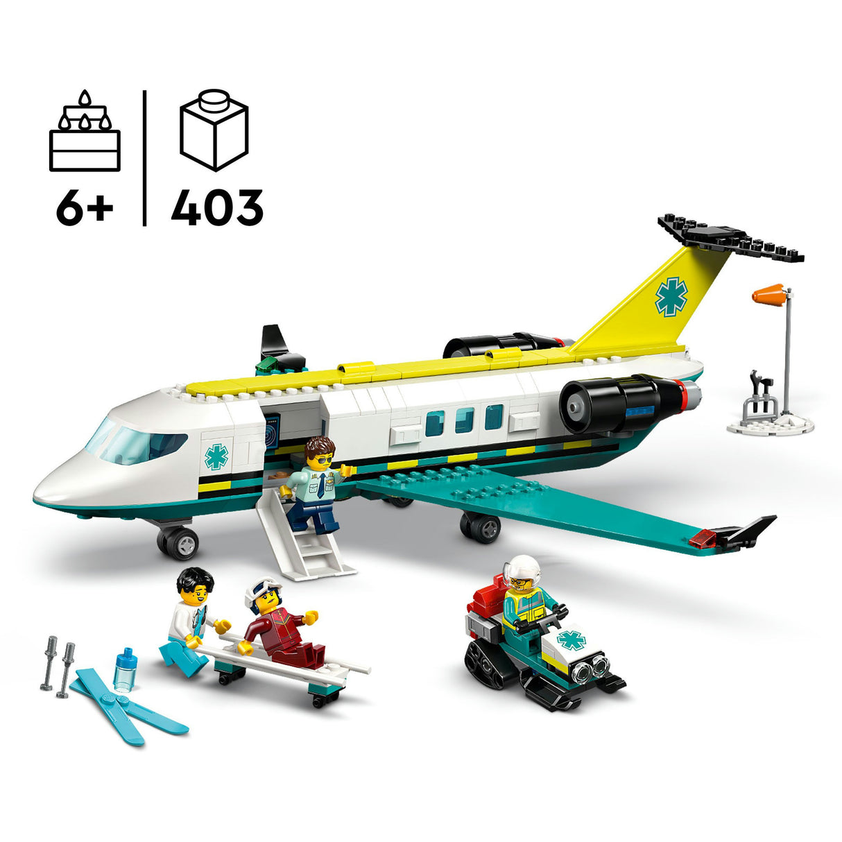 Lego city 60465 ambulance plane