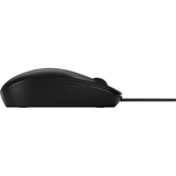 Hp 128 laser mouse with cable (black, 1200 dpi)