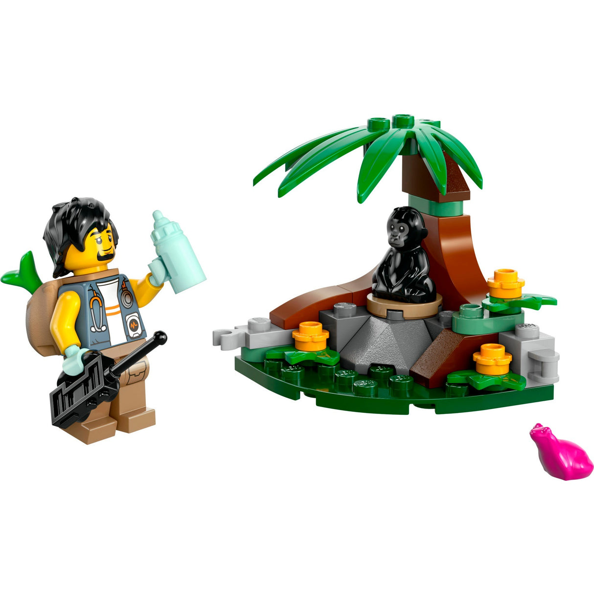 Lego city 30665 gorilos kūdikio susidūrimas