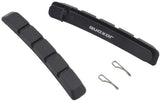 Quaxar 72mm cartridge replacement brake pads for shimano black