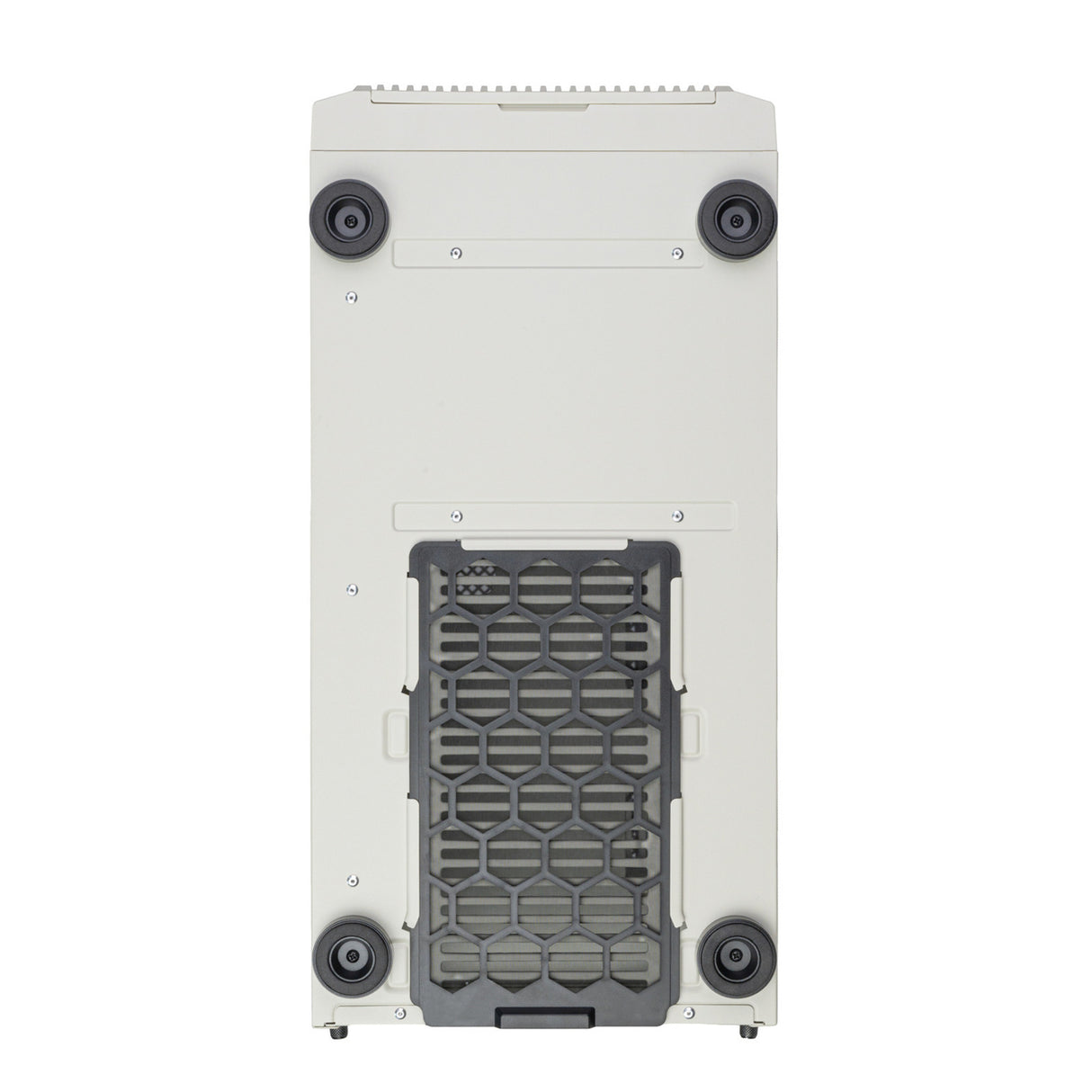 Silverstone flp02 midi tower behuizing (wit | 2x usb-a | 1x usb-c)
