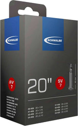 Schwalbe belső cső 20 x 1,5 2 hüvelyk (40 62-406 428) SV7 FV 40 mm