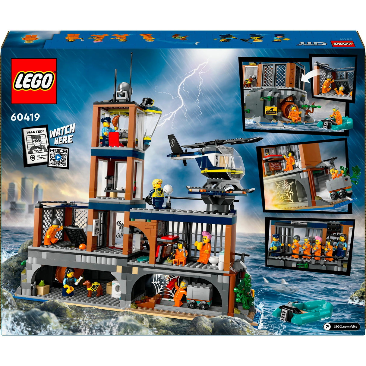 LEGO LEGO CITY 60419 Polisföretagets ö