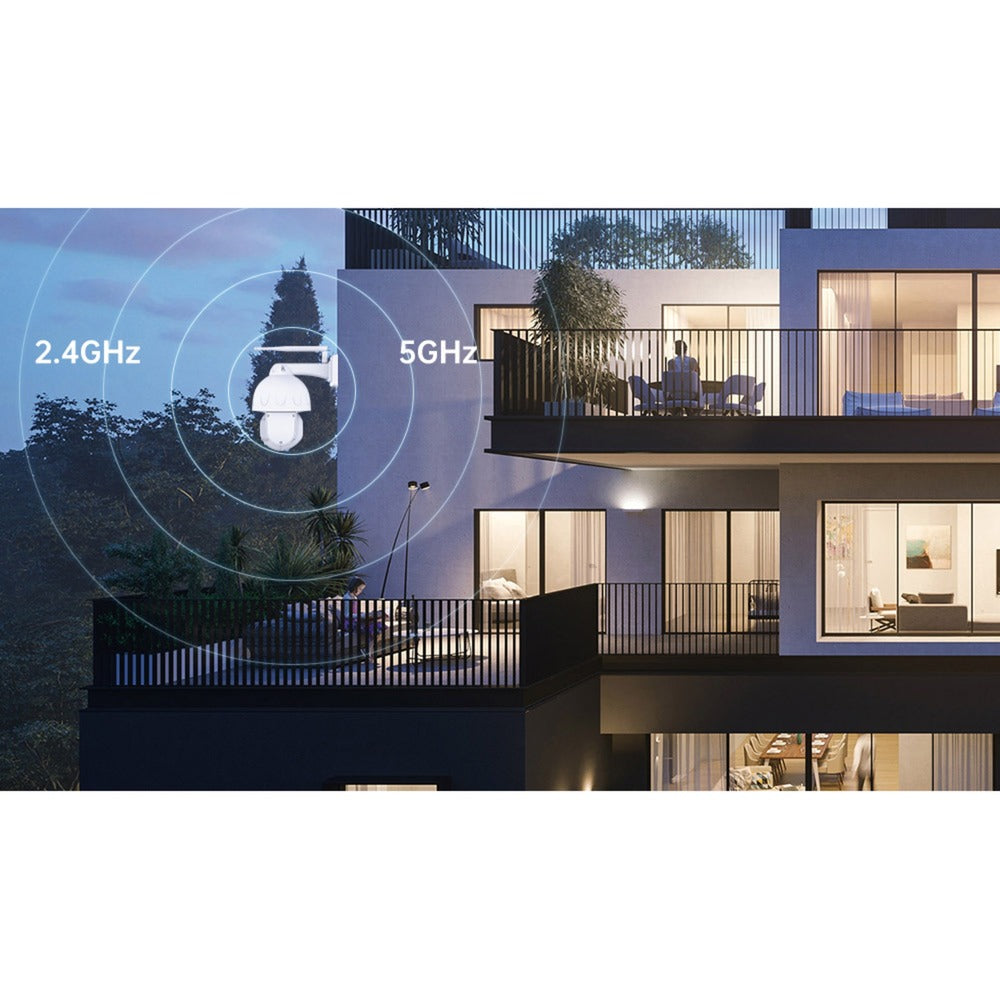 FECCAM SD8P, 4K 8MP DIVE-Band WiFi Ptz ausserhalb Sécherheet