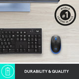 Logitech M190 brezžična miška v polni velikosti