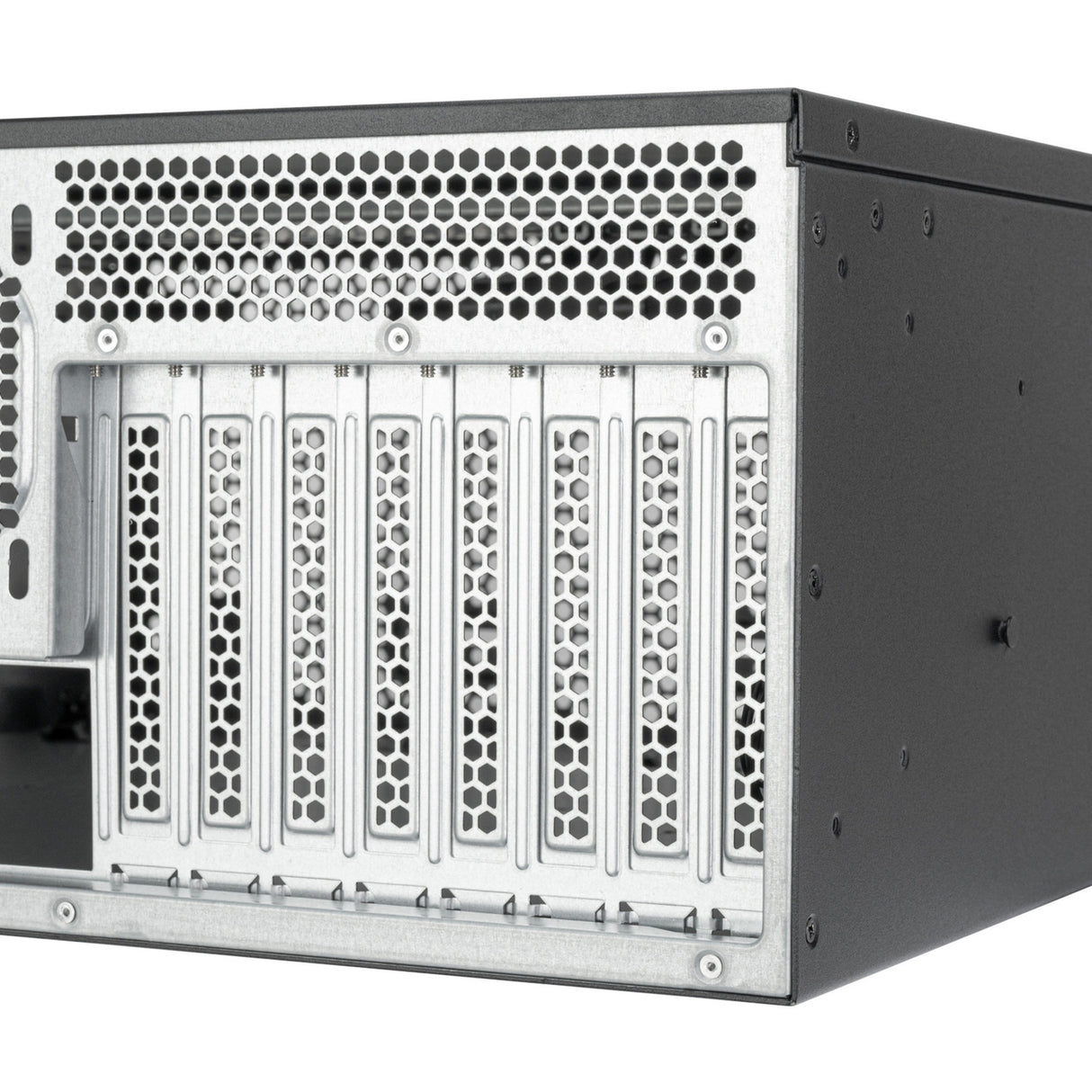 Silverstone rm4a rack behuizing (zwart | 4u | usb-c)