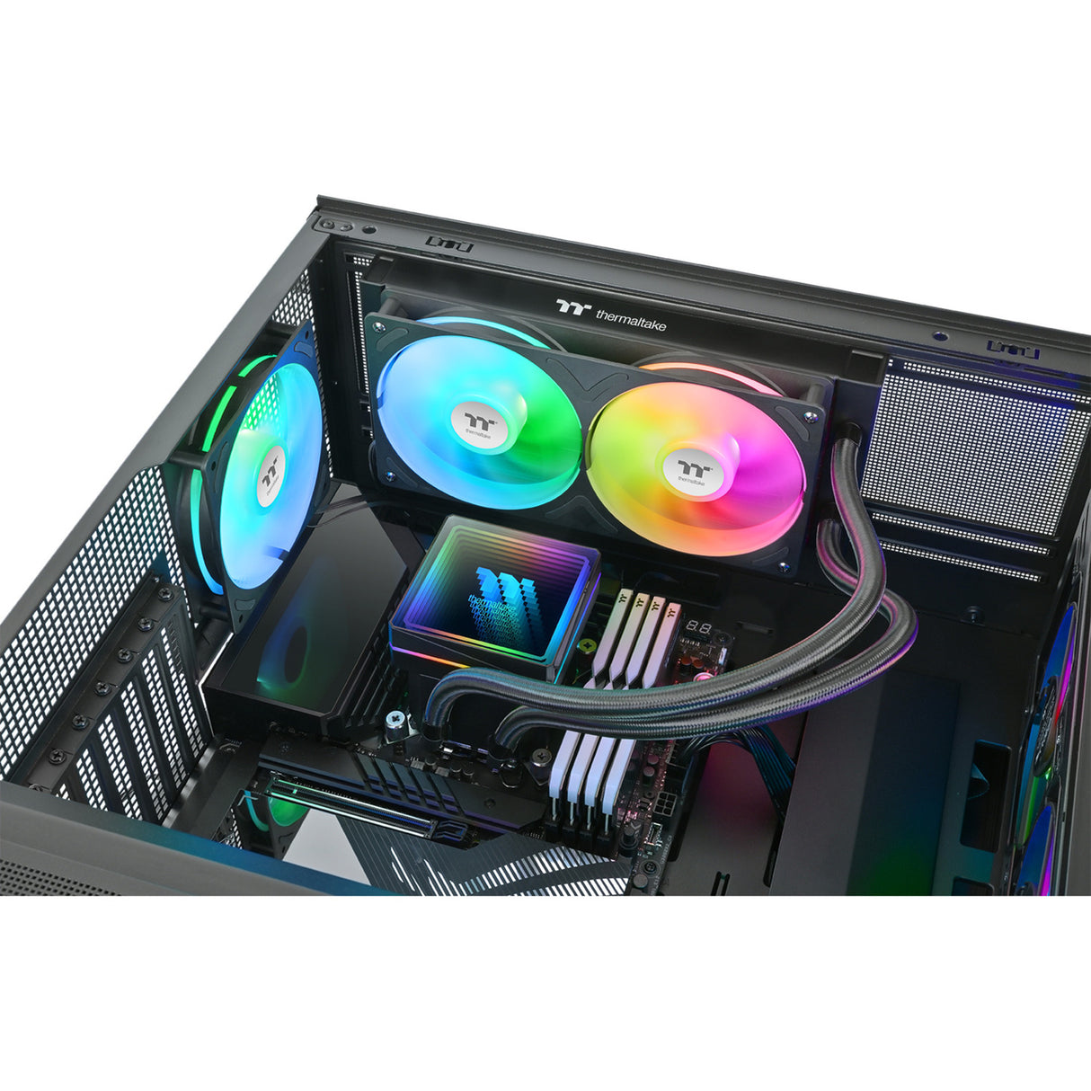 Thermaltake TH240-S V3 ARGB Sync AIO Liquid Cooler (Black)