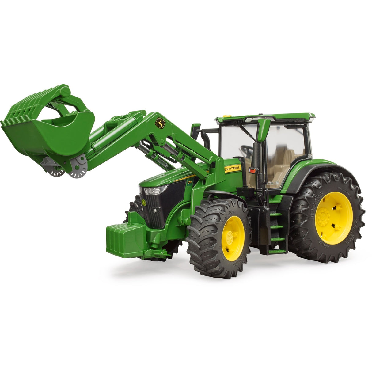 Bruder John Deere 7R 350 med frontlaster