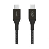 Belkin BoostCharge USB-C to USB-C Cable (Black, 1 meter, 240W)