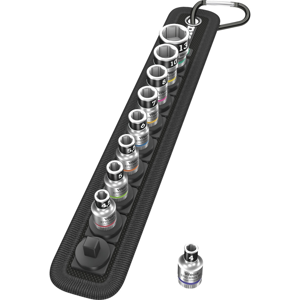 Wera Belt A 1 Zyklop Socket setti