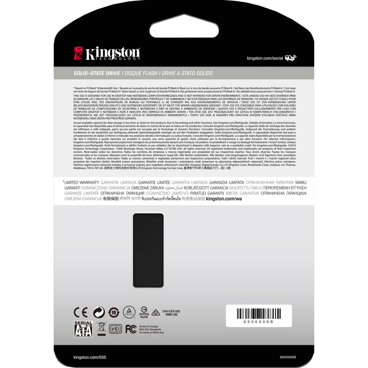 Kingston Kington kc600 2048 GB