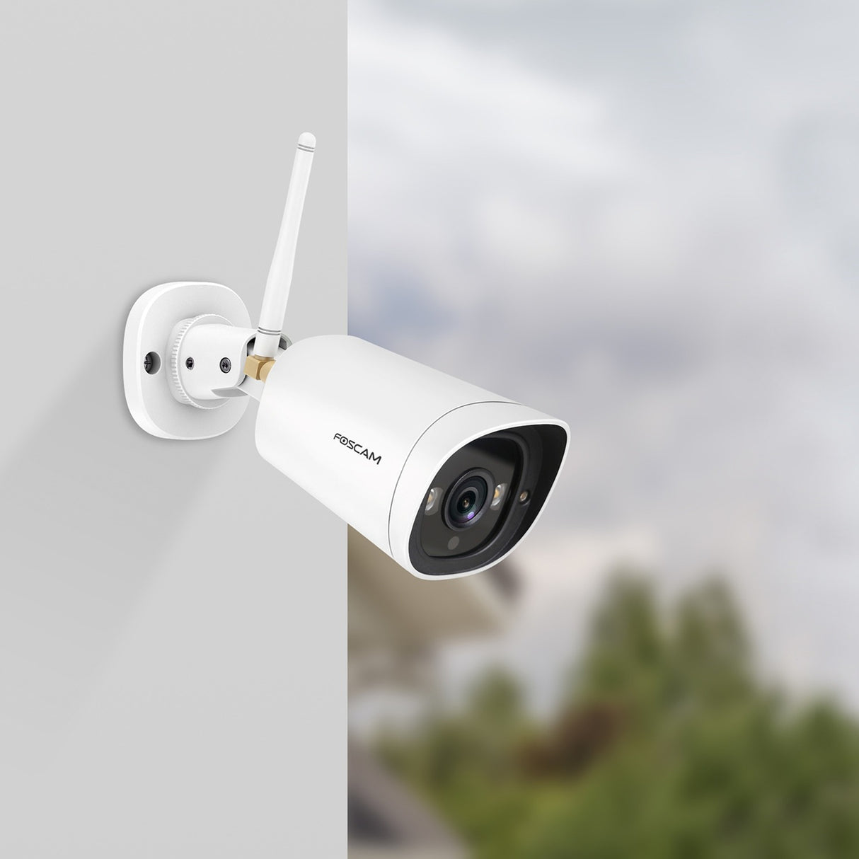 FOSCAM G4C, 2K Starlight WiFi Outdoor -Überwachungskamera