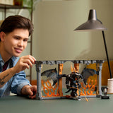 Lego Icons 10367 Buchstütze „Der Herr der Ringe Balrog“.