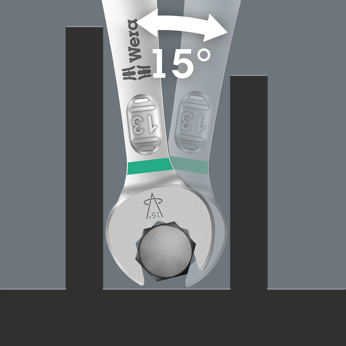 Wera 6003 joker 11 set 1 combination wrench