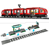 Lego city 60423 tramway et gare