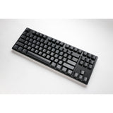 Ducky One 3 Classic TKL, keyboard (black white, US layout, Cherry MX Speed Silver, RGB LED, double-shot PBT, hot-swappable, Quack Mechanics, 80%)