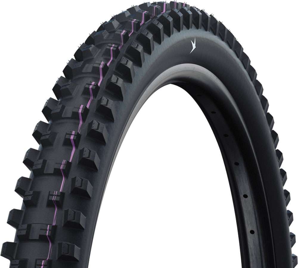 Schwalbe shredda front gravity pro - tlr - addix ultra soft - radial - 29x2.50 - black