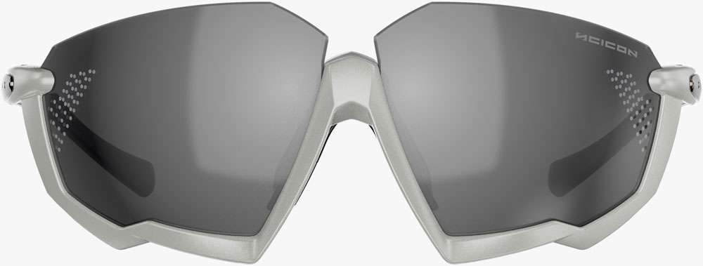 Scicon aerojet titanium (multimirror silver + rain clear) - sports glasses