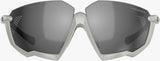 Scicon aerojet titanium (multimirror silver + rain clear) - sports glasses