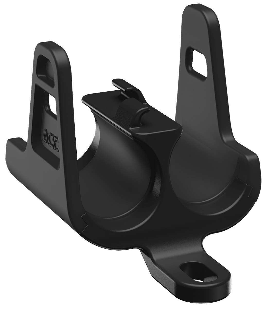 Acid stash frame mount for tool husk