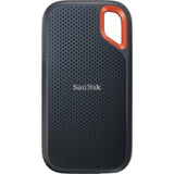 Sandisk Extreme Portable v2, 2 TB External SSD (Black Orange, SDSSDE61-2T00-G25, USB-C)