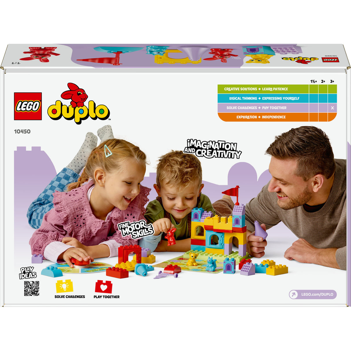 Jogo Lego duplo 10450 castelo de hopsy