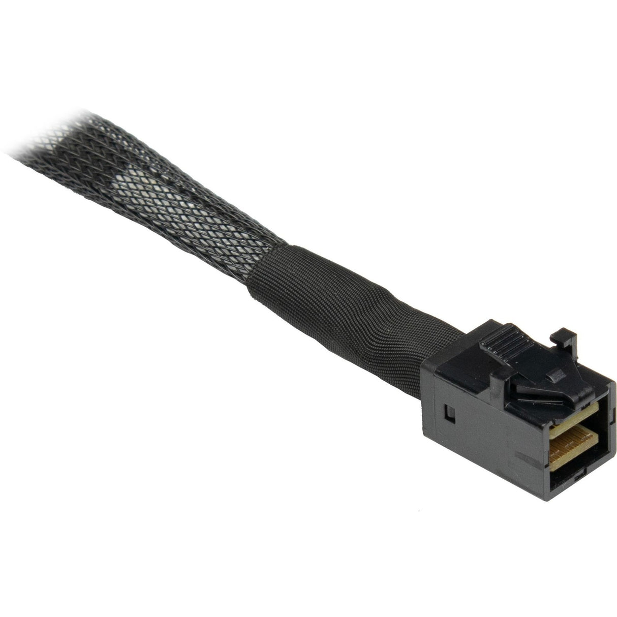 Inter-tech sff-8654 4i - sff 8643 kabelis (juodas)