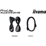 Iiyama prolite xu2493hs-b6 23.8 monitor (black, hdmi, displayport)