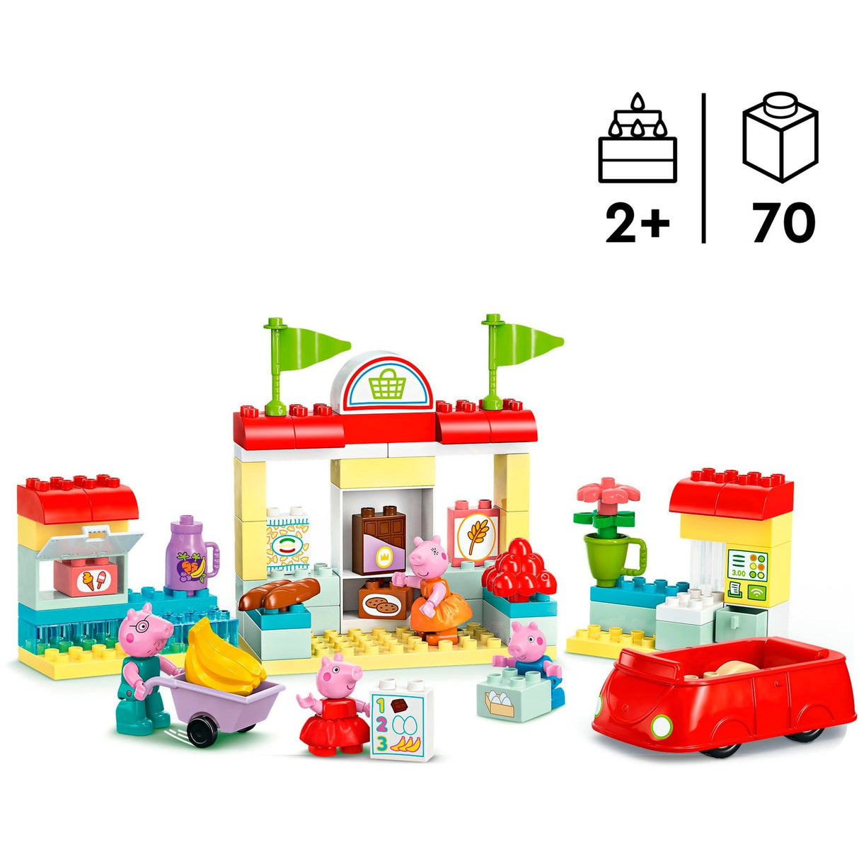 Lego Deplo 10434 Peppa Big Supermarket