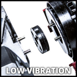 Einhell accu haakse slijper axxio 18 115 q bl li solo - power x-change - 18 v li-ion - koolborstelloze motor - ø115 mm - 8.500 t min - snelspanmoer - excl. accu, lader en slijpschijf