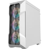 Cooler Master MasterBox TD500 Mesh V2 Midi Tower Case (White | 2x USB-A | 1x USB-C | RGB | Tempered Glass)